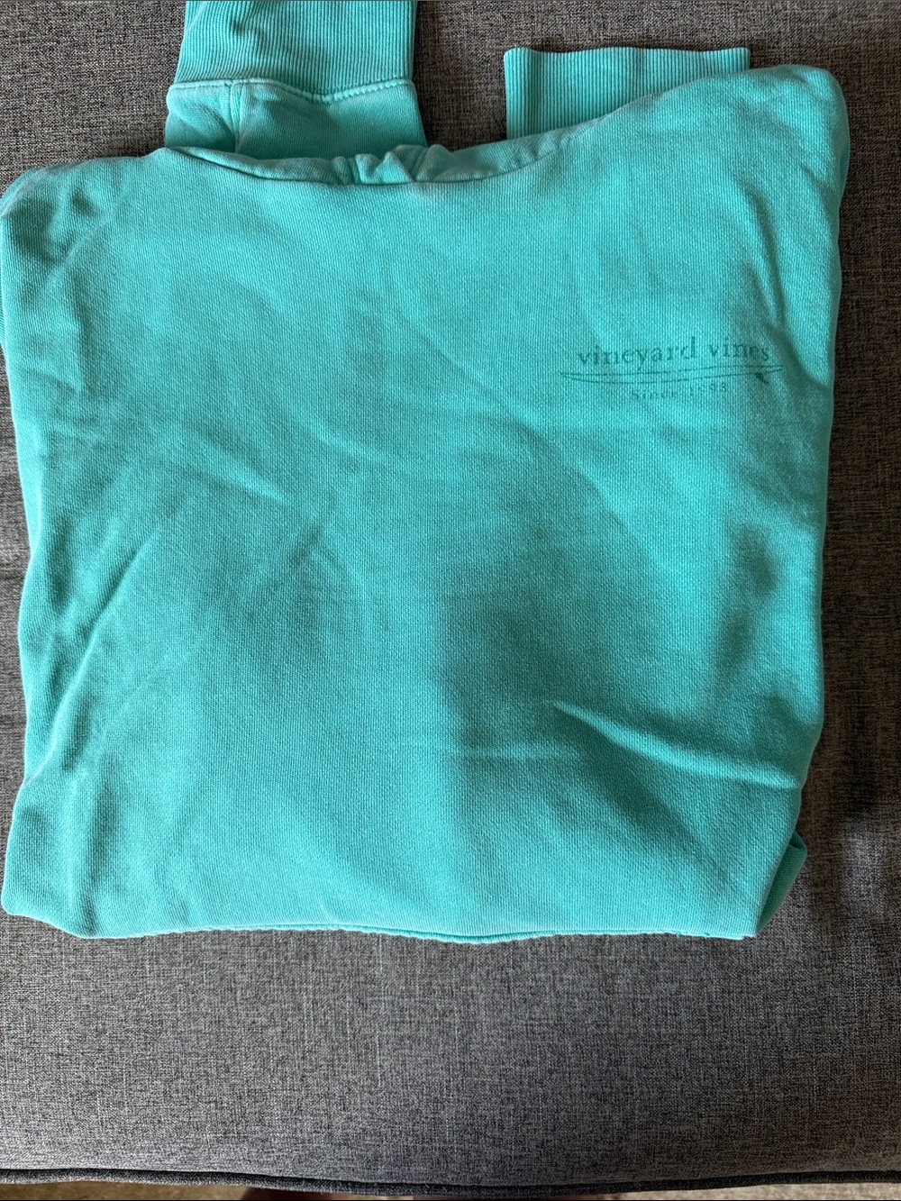 Vineyard Vines Teal Crewneck Sweatshirt